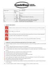 Предварительный просмотр 32 страницы CombiSteel 7478.0110 Instruction Manual