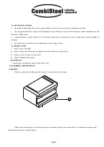 Предварительный просмотр 36 страницы CombiSteel 7478.0110 Instruction Manual