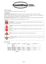 Предварительный просмотр 40 страницы CombiSteel 7478,0130 Instruction Manual