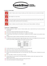 Предварительный просмотр 41 страницы CombiSteel 7478,0130 Instruction Manual