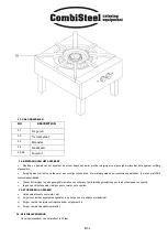 Preview for 8 page of CombiSteel 7478.1500 Instruction Manual