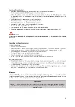 Preview for 8 page of CombiSteel 7491 Series User Manual