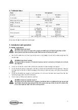 Предварительный просмотр 7 страницы CombiSteel 7518.0005 User Manual