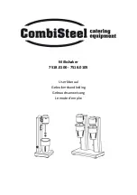 Preview for 1 page of CombiSteel 7518.0100 User Manual