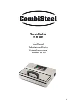 CombiSteel 7529.0005 User Manual preview