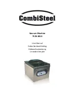 Preview for 1 page of CombiSteel 7529.0010 User Manual