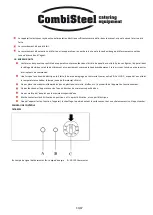 Preview for 43 page of CombiSteel Bain-Mari 7478.0125 Instruction Manual