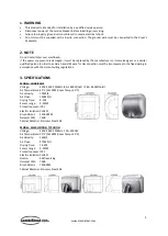 Preview for 3 page of CombiSteel CYCLONE COMPACT User Manual