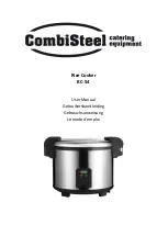 CombiSteel RC-54 User Manual preview