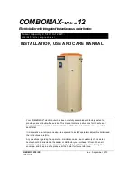 COMBOMAX ULTRA 12-12 Installation Use And Care Manual preview