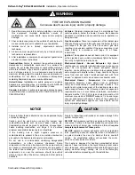 Preview for 2 page of Combustion Research Reflect-O-Ray EDS-4DI Installation, Operating, Maintenance And Parts Manual