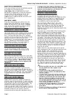 Preview for 6 page of Combustion Research Reflect-O-Ray EDS-4DI Installation, Operating, Maintenance And Parts Manual