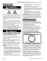 Preview for 12 page of Combustion Research Reflect-O-Ray EDS-4DI Installation, Operating, Maintenance And Parts Manual