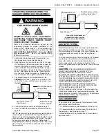 Preview for 19 page of Combustion Research Reflect-O-Ray EDS 6 Installation, Operating, Maintenance And Parts Manual