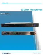 Comcast 1310nm TX Manual preview