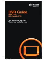 Comcast Dual DVR MANHMECT User Manual preview