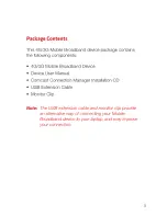 Preview for 5 page of Comcast High-Speed 2go CMU-301 User Manual