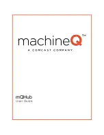 Comcast machineQ mQHub User Manual preview