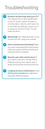 Предварительный просмотр 5 страницы Comcast Voice Remote User Manual