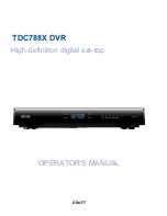 Comcast XFINITY TDC788X Operator'S Manual preview