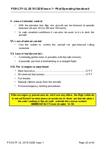 Preview for 42 page of Comco Ikarus C42 B Pilot Operating Handbook