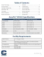 Preview for 2 page of Comco AccuFlo AF10-E Equipment Manual