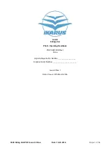 Comco Ikarus C42-E Pilot Operating Handbook preview