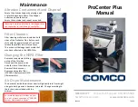 Comco ProCenter Plus Manual preview