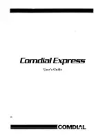 Preview for 1 page of Comdial 6010S-XX User Manual