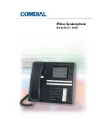 Предварительный просмотр 1 страницы Comdial 8900-IP Series User Manual