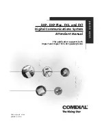 Comdial and FXT Attendant Manual preview