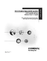 Comdial DSU II Series User Manual предпросмотр