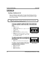 Предварительный просмотр 42 страницы Comdial DSU II Series User Manual