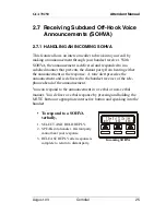 Предварительный просмотр 35 страницы Comdial DXP Digital Communications System Attendant Manual