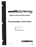 Предварительный просмотр 753 страницы Comdial DXP Plus Series Manual