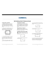 Предварительный просмотр 1 страницы Comdial Hot Desking Quick Reference Manual