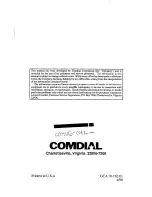 Предварительный просмотр 20 страницы Comdial HoTelephone 3810X User Manual