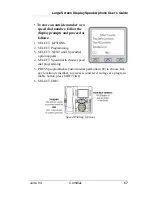 Предварительный просмотр 75 страницы Comdial Large Screen Display Speakerphone User Manual