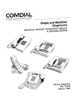 Comdial MAXKEY Wiring Diagrams preview