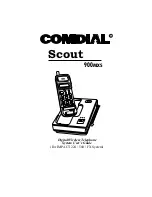 Предварительный просмотр 1 страницы Comdial Scout 900MXS User Manual