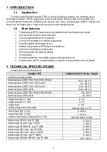 Preview for 2 page of COMECO TC800 Operation Manual