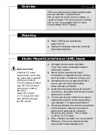 Preview for 2 page of COMECO TI08 Operation Manual