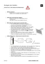 Предварительный просмотр 13 страницы Comedes Lavaero 1200 Instructions Manual