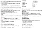 Предварительный просмотр 2 страницы Comelec HO 2808C Instruction Manual