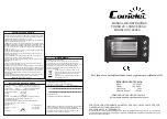 Предварительный просмотр 5 страницы Comelec HO 2808C Instruction Manual