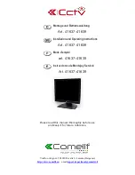 Preview for 1 page of Comelit 41637-41639 Installation And Operator'S Manual