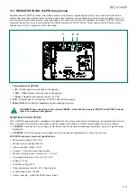 Предварительный просмотр 21 страницы Comelit 41CPE118 Technical Manual