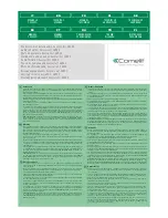 Comelit 4894E Technical Manual предпросмотр