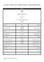 Preview for 6 page of Comelit 49TRM020 Technical Manual