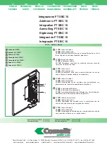 Comelit 5724C Technical Sheet preview